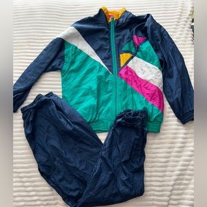 Vintage 80s Chaver Multicolor Tracksuit